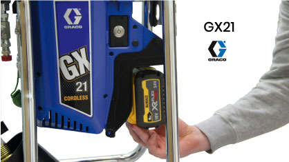 Pulverizador sin aire eléctrico GX21 de Graco